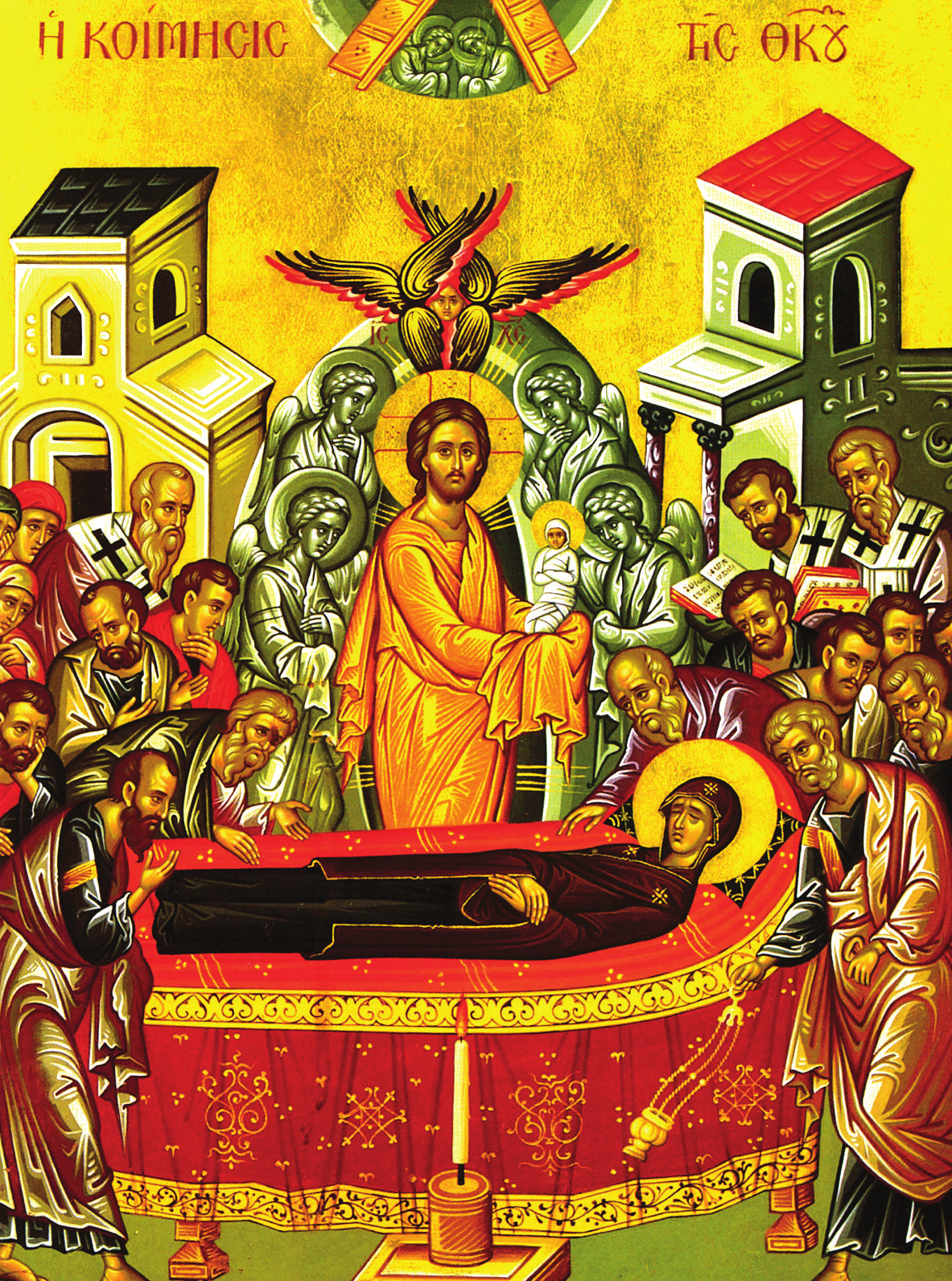 Icon of the Dormition of the Theotokos