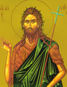 Icon of Saint John the Baptist