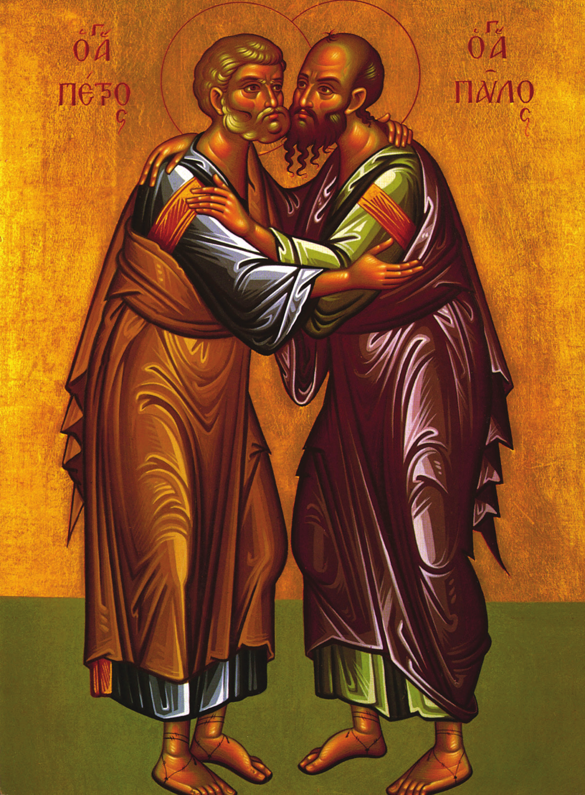Icon of Saints Peter and Paul