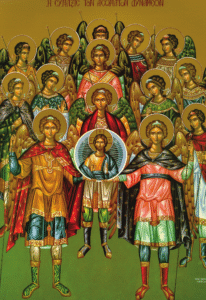 Icon of Saint Michael and all the Angels