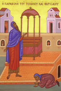 Icon of the Publican and Pharisee