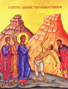 Icon of Healing the Boy with a Demon