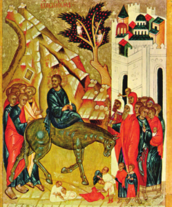 Icon of the Entrance into Jerusalem