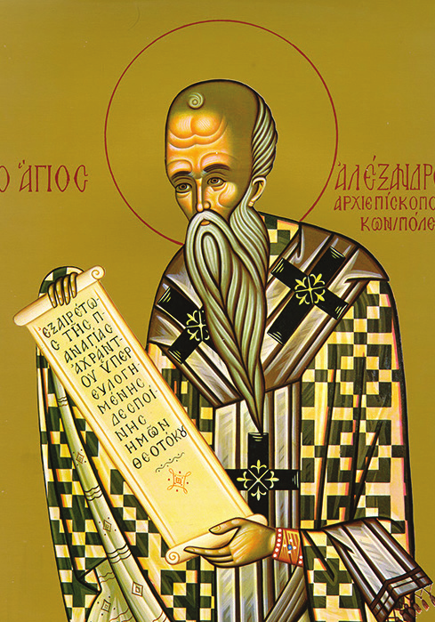 Icon of Saint Alexander, Patriarch of Constantinople