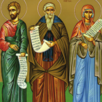 Icon of Saints Philip, Theophan, and Zena