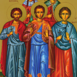 Icon of Saint Tabitha and Others